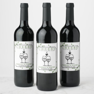 Cerveja Rótulo da garrafa de vinho