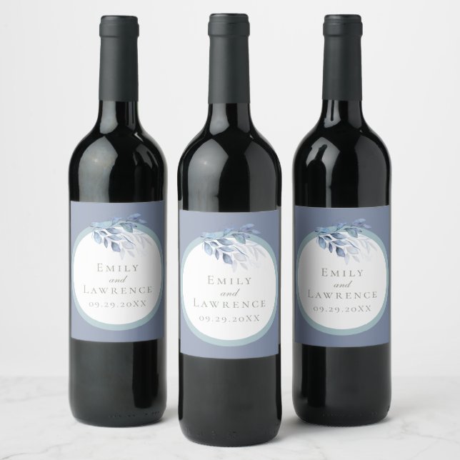 Cerveja Rótulo da garrafa de vinho Eucalyptus de Casamento (Garrafas)