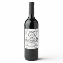Rótulo da Garrafa de Vinho Liberal Tears No. 47