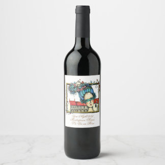 Cerveja Rótulo da garrafa de vinho Soiree