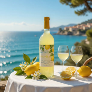 Cerveja Rótulo de Garrafa de Limoncello Personalizado para