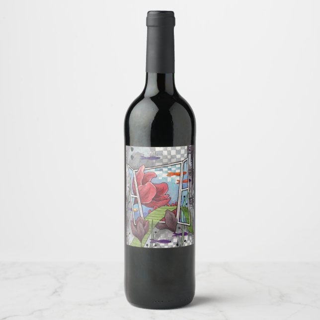 Cerveja Rótulo de Garrafa de Viagem e Sonhos (Frente)