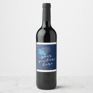 Cerveja Rótulo de Garrafa de Vinho (8,89 cm x 10,16 cm)