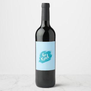 Cerveja Rótulo de Garrafa de Vinho Azul Fofo