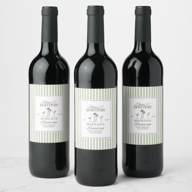 Cerveja Rótulo de Garrafa de Vinho para Despedida de Solte (Garrafas)