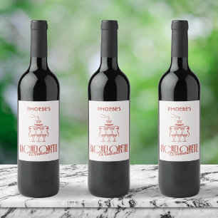 Cerveja Rótulo de Garrafa de Vinho Personalizado com Desen