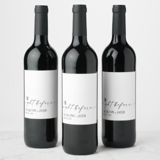 Cerveja Rótulo de Vinho de Casamento, Rótulo de Garrafa de