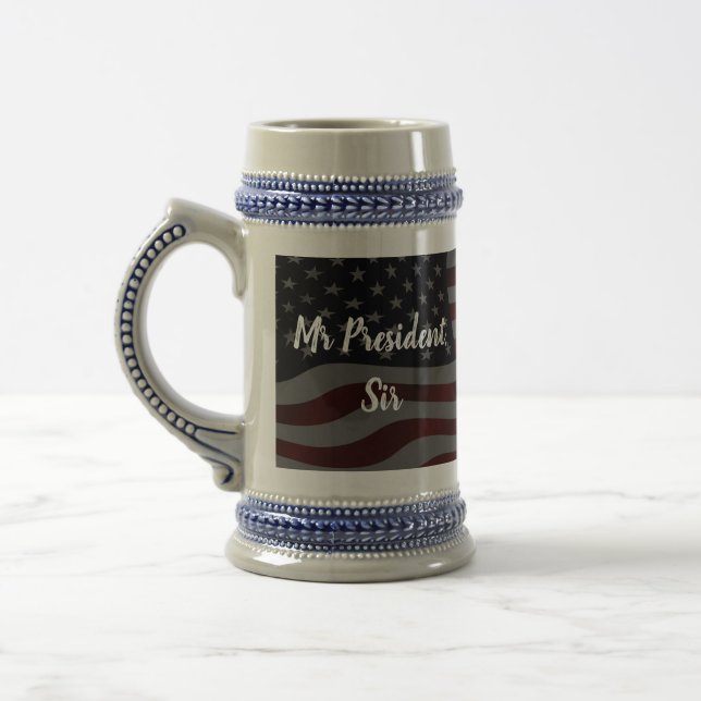 Cerveja Senhor Presidente, Senhor Caneca de Café (Esquerda)