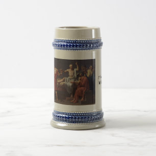Cerveja Socrates "eu terei o que está tendo" a caneca de