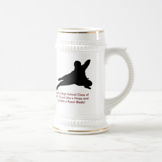 Cerveja Turma da escola secundária de Moline da caneca de