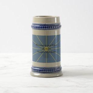 Cerveja Variação da aguardente de porco Azul Caneca de