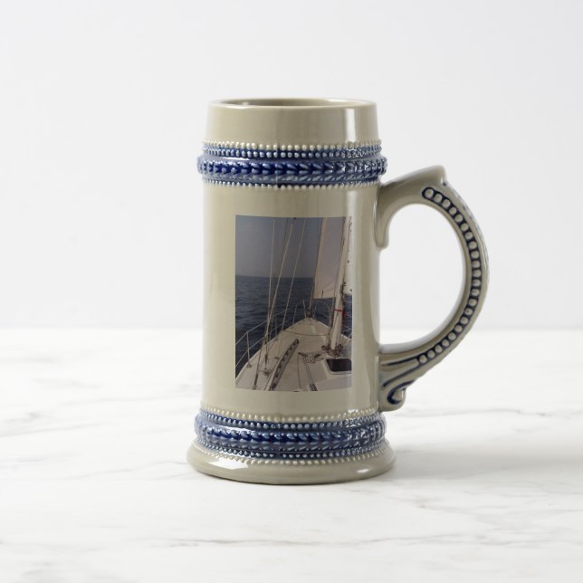 Cerveja Velejando, traga-me esse horizonte! Caneca de cerv (Direita)