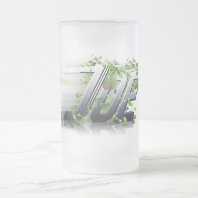 Cerveja Vidro Jateado A caneca de Joe (Centro)