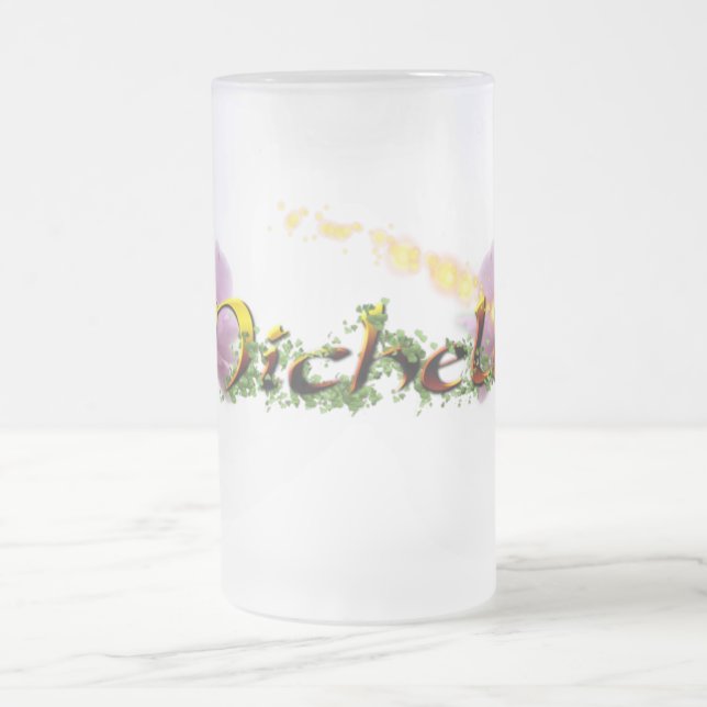 Cerveja Vidro Jateado A caneca de Michelle (Centro)