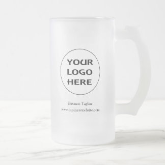 Cerveja Vidro Jateado Beer Mug com Fosco de logotipo comercial Caneca de