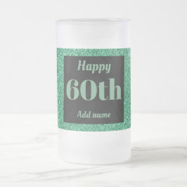 Cerveja Vidro Jateado Bonito presente personalizado de caneca de anivers