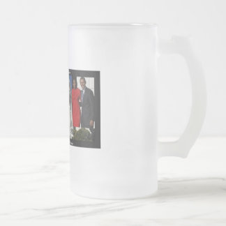 Cerveja Vidro Jateado Caneca alta do fosco da casa branca de Obama