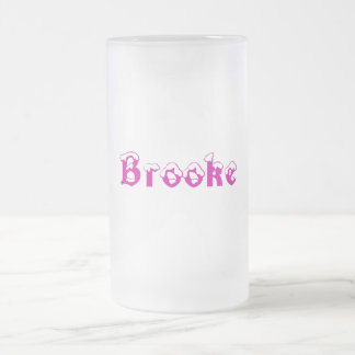 Cerveja Vidro Jateado Caneca conhecida do Estilo-Fosco de Brooke-