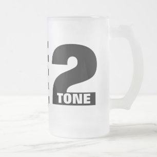 Cerveja Vidro Jateado Caneca de 2 tons