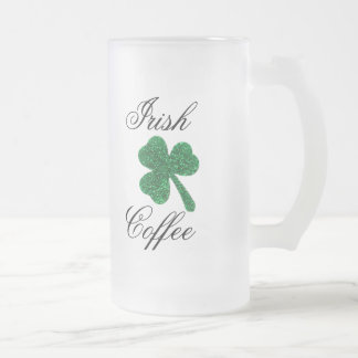 Cerveja Vidro Jateado Caneca de café irlandês do fosco