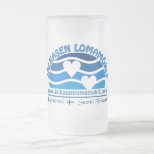 Cerveja Vidro Jateado Caneca de Jalkasen Lomamökit - escolha o estilo &