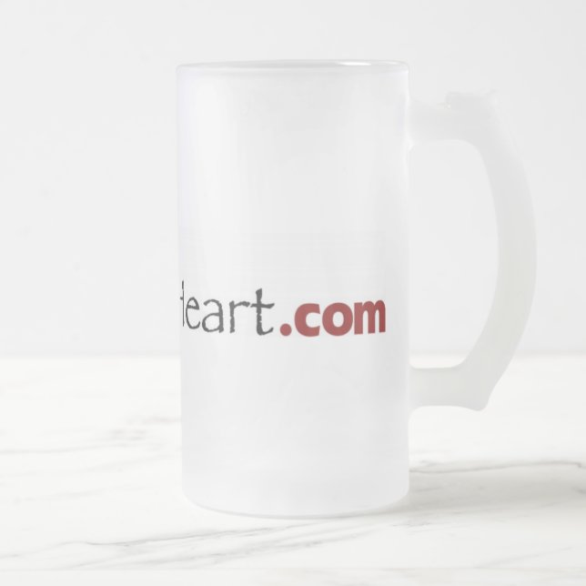 Cerveja Vidro Jateado Caneca de JealousHeart (Direita)