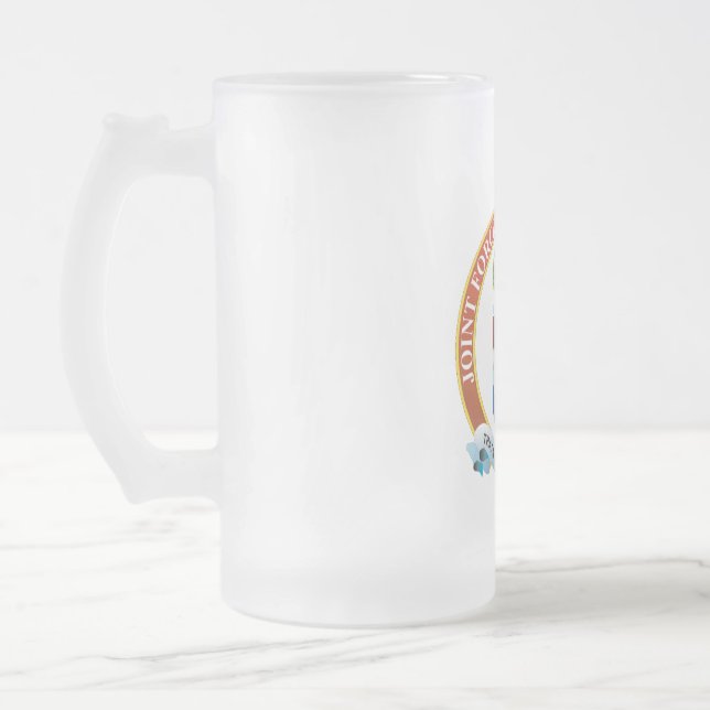 Cerveja Vidro Jateado Caneca de JFSC (Esquerda)