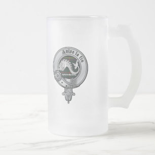 Cerveja Vidro Jateado Caneca de Kennedy do clã