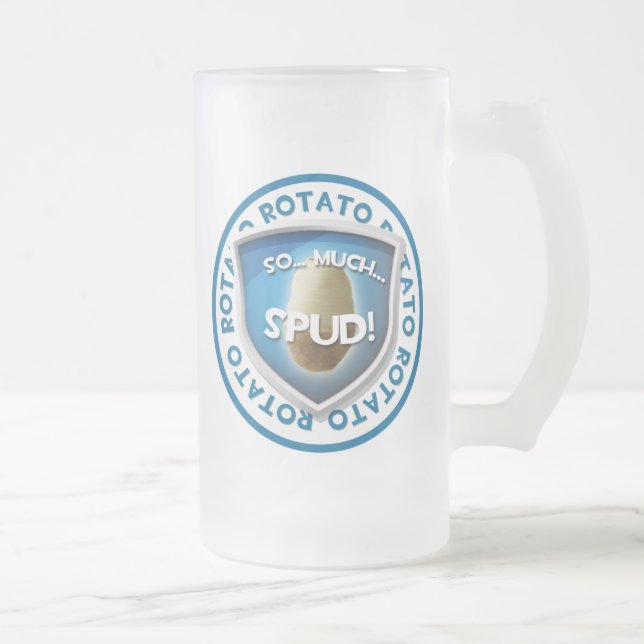 Cerveja Vidro Jateado Caneca de Rotato (Direita)