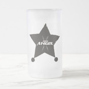 CERVEJA VIDRO JATEADO CANECA DO CONGELADOR DO ANJO DE JOEY!
