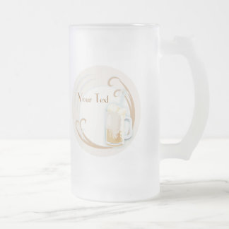 Cerveja Vidro Jateado Caneca do flutuador de Rootbeer