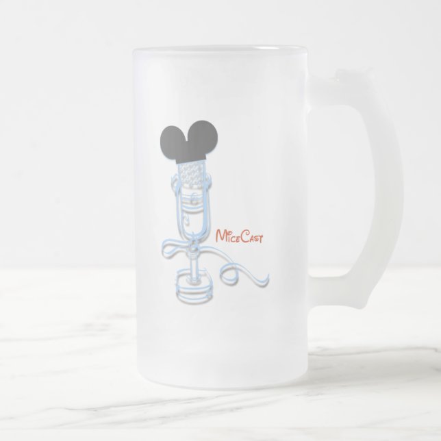 Cerveja Vidro Jateado Caneca do fosco de MiceCast (Direita)
