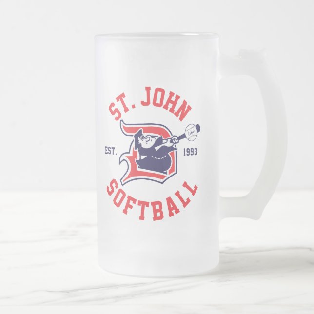 Cerveja Vidro Jateado Caneca do fosco de St John (Direita)