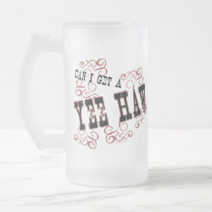 Cerveja Vidro Jateado Caneca do Haw de Yee