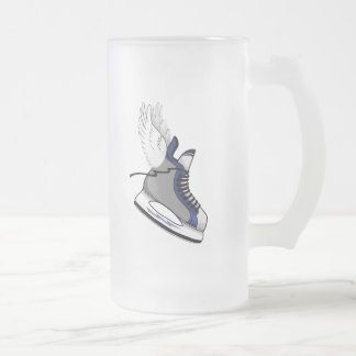 CERVEJA VIDRO JATEADO CANECA DO TREINADOR DE HÓQUEI