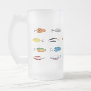 Cerveja Vidro Jateado Caneca ida de Fish'in
