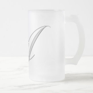 Cerveja Vidro Jateado Caneca oficial (preta) de "A".!