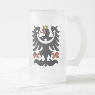 Cerveja Vidro Jateado Caneca Silesian checa de Eagle