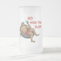Ir com a caneca de escoamento