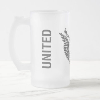 Cerveja Vidro Jateado UNIDO - caneca de E Pluribus Unum