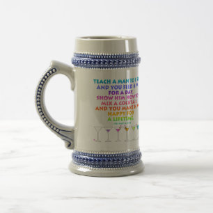 Cerveja ZEN de MARTINI - feliz para uma caneca da vida