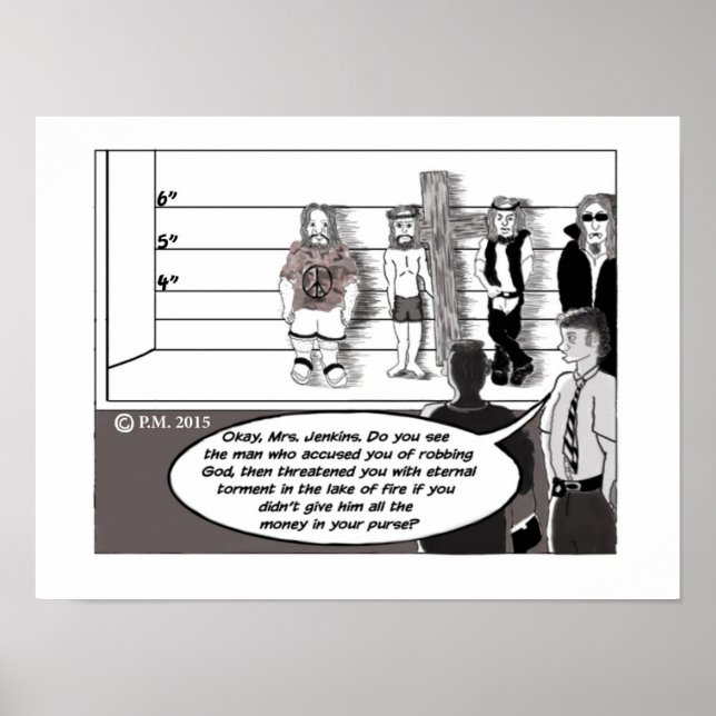 Cesare Borgia/ Tithing Bandit Poster (Frente)