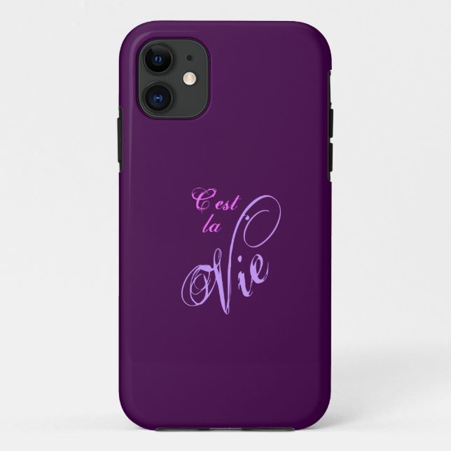 C'est la Vie capas de iphone (Verso)