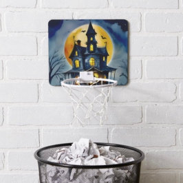 Cesta De Basquete De Brinquedo Haunted Hollow & Lua