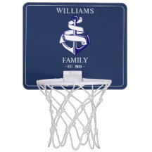 Nautical Navy Anchor Monogram