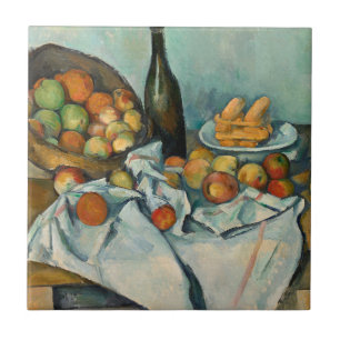 Cesta de Maçãs de Paul Cezanne Vida Estática Vinta