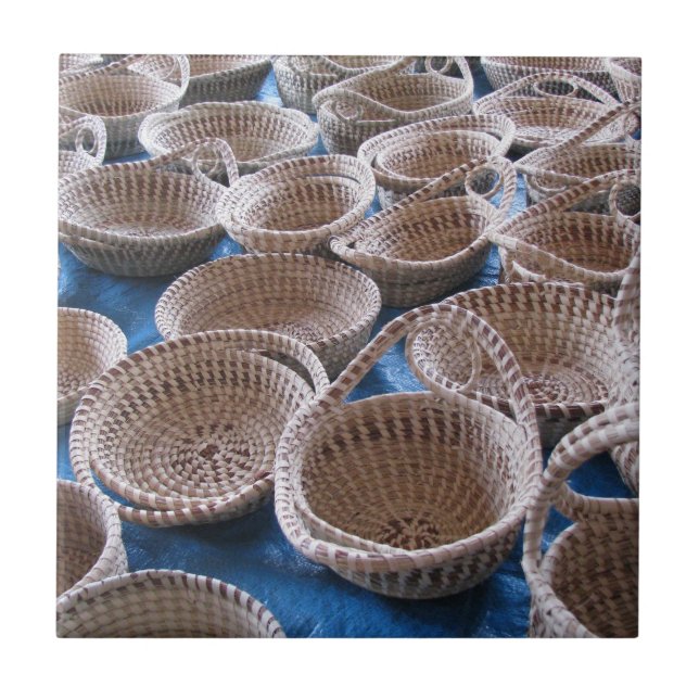 Cestas do SC Sweetgrass de Charleston (Frente)