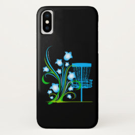 Cesto azul capa de telefone preto I