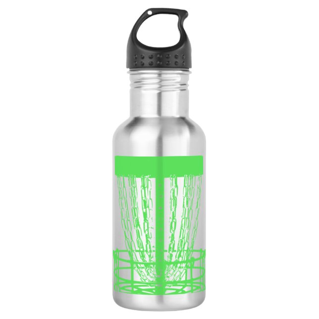 Cesto verde da garrafa de água infinita (Frente)