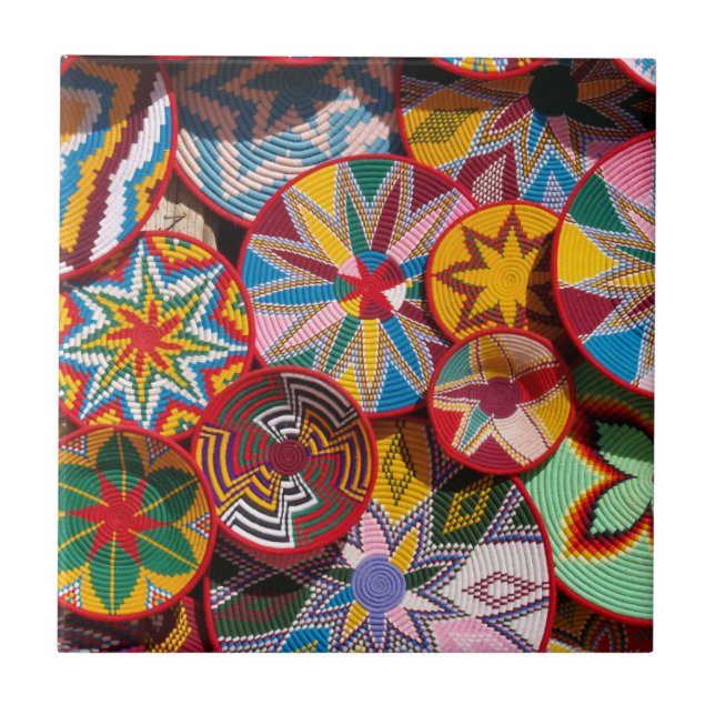 Cestos Etíopes Tradicionais (Frente)